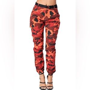 Red Camo Pants